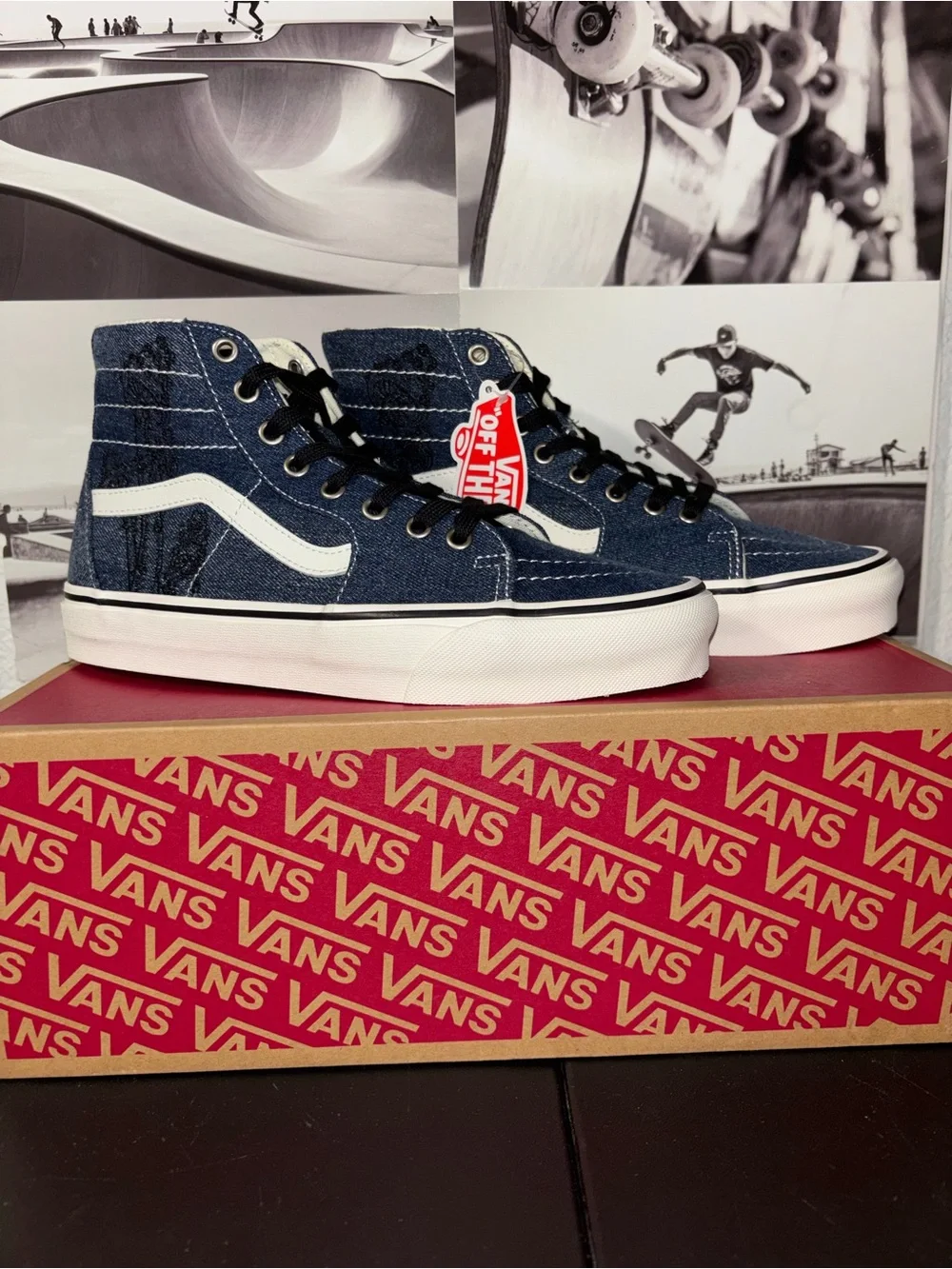 Vans Sk8-Hi Tapered sz 8.0 Men’s 9.5 Woman